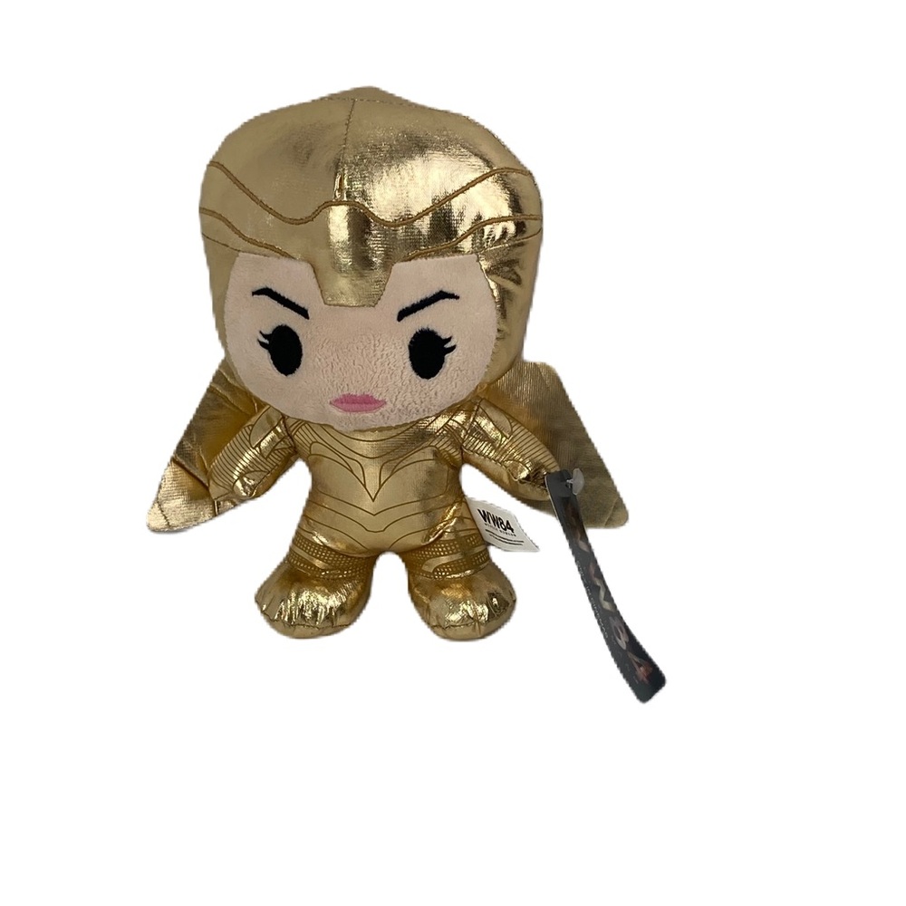 NWT DC Universe WW84 Golden Armor Wonder Woman 8" Plush Cinemark Exclusive